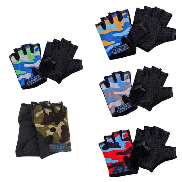 cycling gloves child camouflage children's half finger bicycle high elastic non-slip bike riding equipment, Black
cycling gloves child camouflage children's half finger bicycle high elastic non-slip bike riding equipment, Black