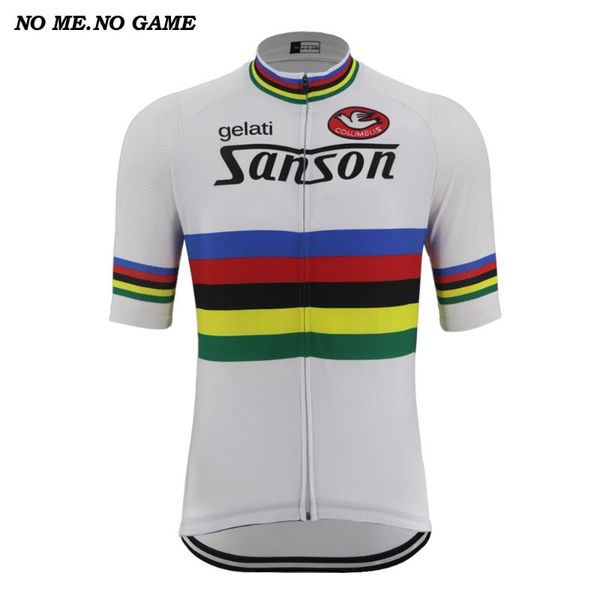 racing jackets 2 style sanson cycling jersey men retro short sleeve breathable mtb bike bicycle shirts road mountain clothing, Black;red
racing jackets 2 style sanson cycling jersey men retro short sleeve breathable mtb bike bicycle shirts road mountain clothing, Black;red