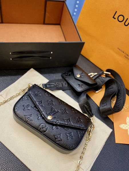 Top Luxury Handbag Fashion Women Crossbody Bag Favorite Design Logo Chain Clutch Leather Handbags Bags Wallet - L1728, A-l1728
Top Luxury Handbag Fashion Women Crossbody Bag Favorite Design Logo Chain Clutch Leather Handbags Bags Wallet - L1728, A-l1728