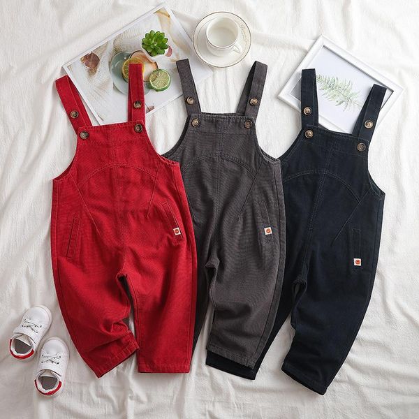 jumpsuits mudipanda spring baby girls cotton overalls for children 2021 autumn kids boys red black gray casual suspender pants, Blue
jumpsuits mudipanda spring baby girls cotton overalls for children 2021 autumn kids boys red black gray casual suspender pants, Blue