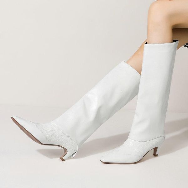 boots ladies stone pattern loose female spring autumn personality comfortable mid-heel knee high winter square toe shoes, Black
boots ladies stone pattern loose female spring autumn personality comfortable mid-heel knee high winter square toe shoes, Black