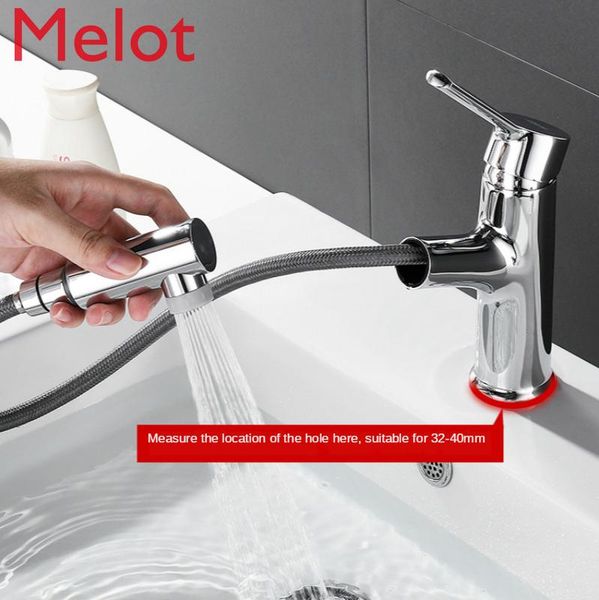 wash basin faucet and cold bathroom douyin table pull-out sink faucets 
wash basin faucet and cold bathroom douyin table pull-out sink faucets
