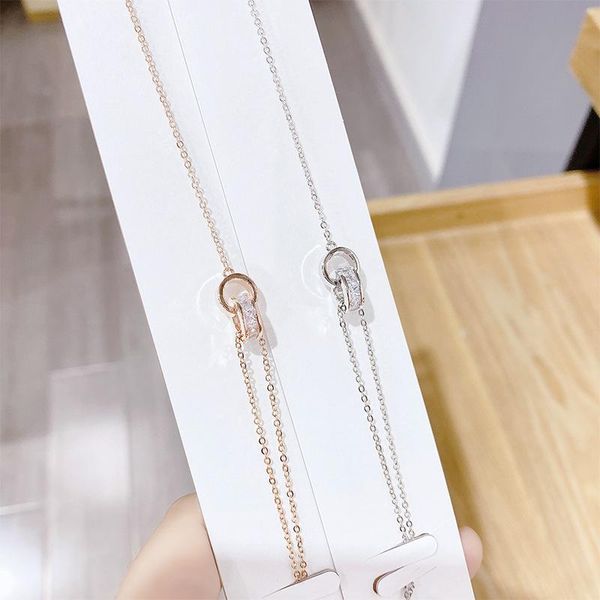 link, chain wholesale korean fashion micro inlaid zircon small waist bracelet women's simple ins double ring trendy personality hand je, Black
link, chain wholesale korean fashion micro inlaid zircon small waist bracelet women's simple ins double ring trendy personality hand je, Black