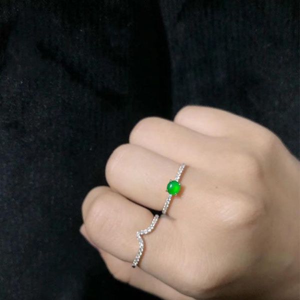 original design natural high species chalcedony egg round opening adjustable ring elegant charm creative silver jewelry cluster rings, Golden;silver
original design natural high species chalcedony egg round opening adjustable ring elegant charm creative silver jewelry cluster rings, Golden;silver