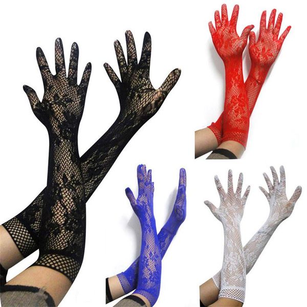 five fingers gloves lace nets elastic bride long-sleeve mesh liturgy glove summer jacquard fishnet st3, Blue;gray
five fingers gloves lace nets elastic bride long-sleeve mesh liturgy glove summer jacquard fishnet st3, Blue;gray