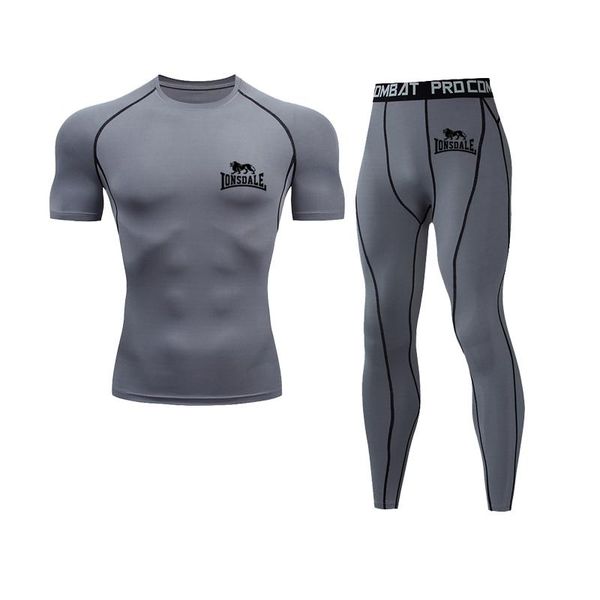 running sets men's 2-piece outdoor jogging comprehensive sports t-shirt gym fitness training compression shaping sweat wicking suit, Black;blue
running sets men's 2-piece outdoor jogging comprehensive sports t-shirt gym fitness training compression shaping sweat wicking suit, Black;blue