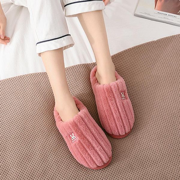 slippers women house winter warm plush flip flop couples non-slip floor home bedroom shoes, Black
slippers women house winter warm plush flip flop couples non-slip floor home bedroom shoes, Black