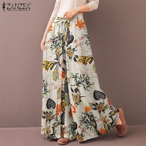 women's pants & capris retro print women high waist wide leg vintage floral printed trousers casual loose long flare pantalon s-5x, Black;white
women's pants & capris retro print women high waist wide leg vintage floral printed trousers casual loose long flare pantalon s-5x, Black;white