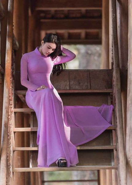 aodai vietnam clothing cheongsam dress vietnamese traditionally long sleeves modern plus size ethnic, Red
aodai vietnam clothing cheongsam dress vietnamese traditionally long sleeves modern plus size ethnic, Red