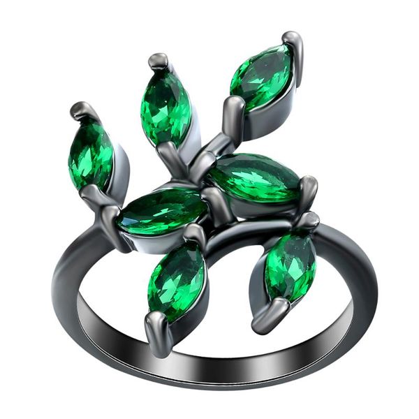 wedding rings black gold-color finger with green zircon spring leaf leaves micro paved cz party gift ring for women, Slivery;golden
wedding rings black gold-color finger with green zircon spring leaf leaves micro paved cz party gift ring for women, Slivery;golden