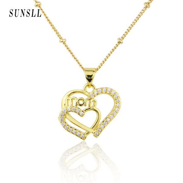 pendant necklaces sunsll design hollow love heart fashion necklace gold-plated inlaid with zircon thanksgiving day jewelry gift for mom, Silver
pendant necklaces sunsll design hollow love heart fashion necklace gold-plated inlaid with zircon thanksgiving day jewelry gift for mom, Silver