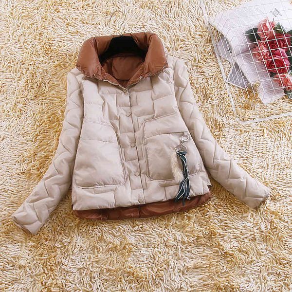 women's wool & blends winter parkas thin cotton women hooded coat fashion korean long sleeve down padded jacket loose plus size la, Black
women's wool & blends winter parkas thin cotton women hooded coat fashion korean long sleeve down padded jacket loose plus size la, Black
