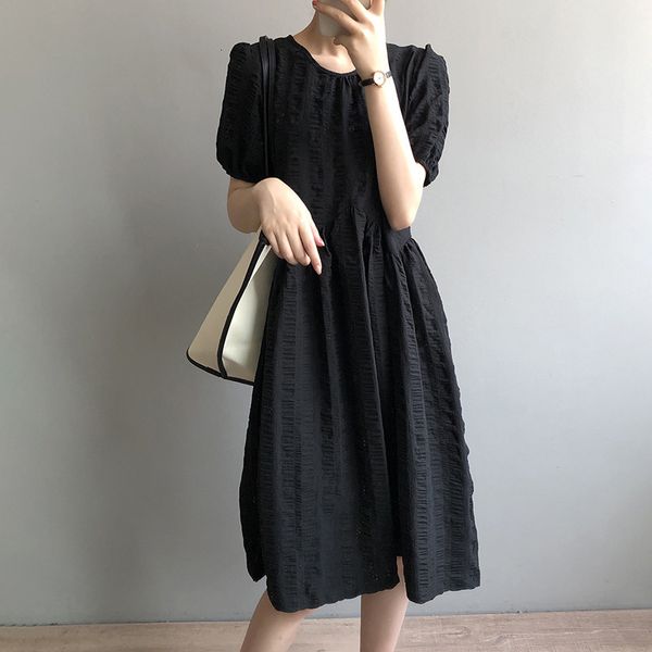 casual dresses summer women cotton loose solid elegant boho sleeve a-line vestidos femme streetwear glf2, Black;gray
casual dresses summer women cotton loose solid elegant boho sleeve a-line vestidos femme streetwear glf2, Black;gray