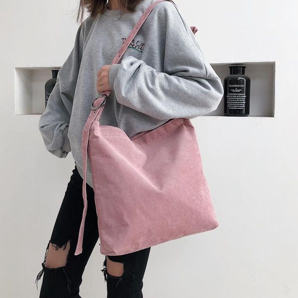 evening bags casual corduroy women's shoulder bag preppy style handbag crossbody female totes large capacity college student
evening bags casual corduroy women's shoulder bag preppy style handbag crossbody female totes large capacity college student