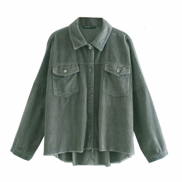 jackets fashion big pocket lapel long sleeve women's jacket coat vintage loose casual corduroy large size chic female, Black;brown
jackets fashion big pocket lapel long sleeve women's jacket coat vintage loose casual corduroy large size chic female, Black;brown
