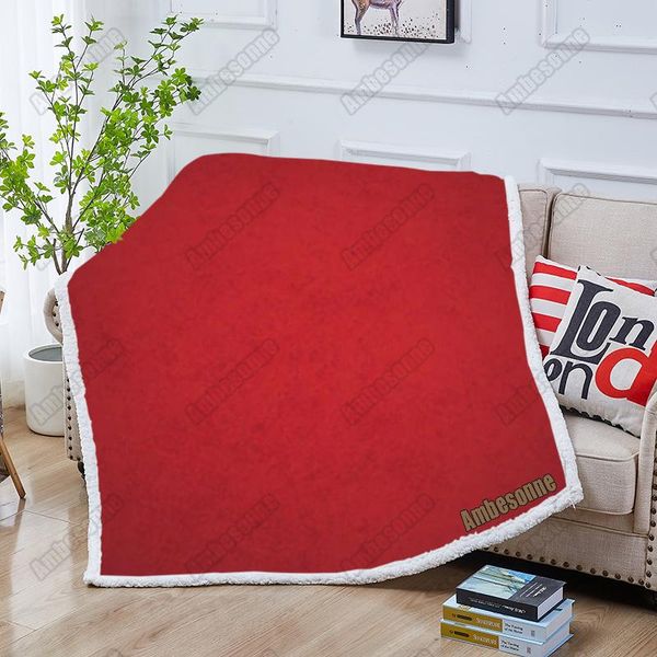 blankets red blanket summer thin fleece kids for beds sofa throw outdoor picnic custom