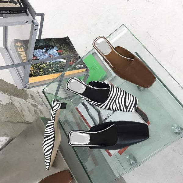 slippers mules for women 2021 cover toe rubber luxury slides pu shoes thin heels low med square designer soft basic fashion rome, Black
slippers mules for women 2021 cover toe rubber luxury slides pu shoes thin heels low med square designer soft basic fashion rome, Black
