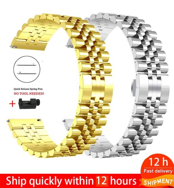 watch bands starp for garmin vivoactive 3/4 forerunner 245 645 music watchband venu bracelet stainless steel wrist band 22mm 20mm, Black;brown
watch bands starp for garmin vivoactive 3/4 forerunner 245 645 music watchband venu bracelet stainless steel wrist band 22mm 20mm, Black;brown