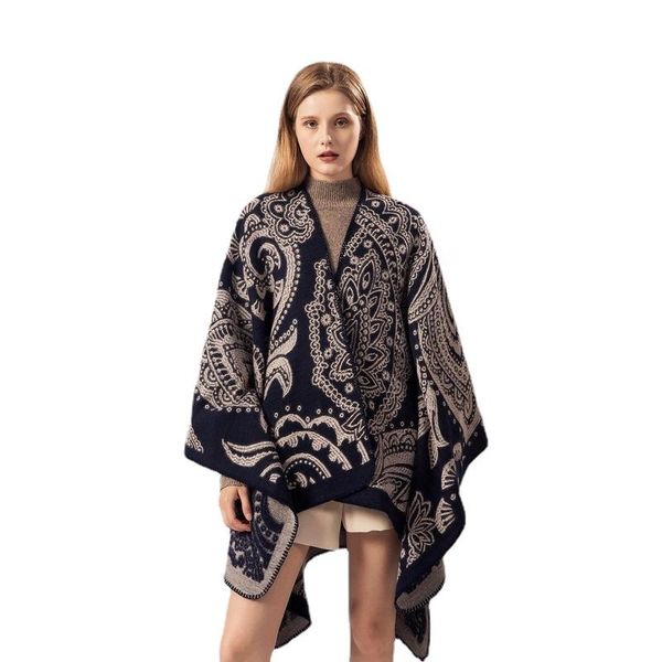 scarves luxury cloak scarf cashmere knitted tassels autumn winter pashmina shawls wraps bufanda invierno chalechal xarope capa, Blue;gray
scarves luxury cloak scarf cashmere knitted tassels autumn winter pashmina shawls wraps bufanda invierno chalechal xarope capa, Blue;gray