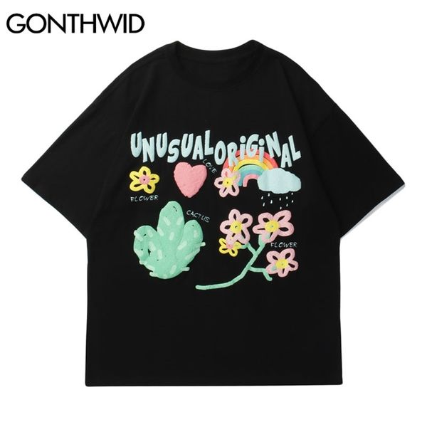 t-shirts hip hop graffiti flowers rainbow heart print tshirts streetwear harajuku hipster cotton loose casual tees 210602, White;black
t-shirts hip hop graffiti flowers rainbow heart print tshirts streetwear harajuku hipster cotton loose casual tees 210602, White;black