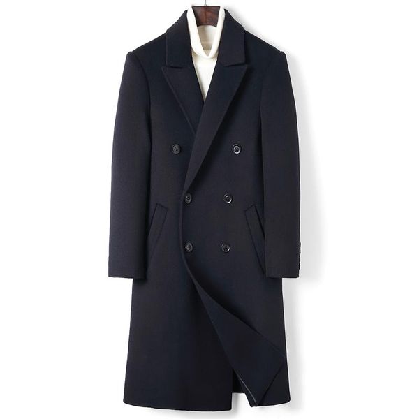 men's wool & blends casual double breasted mens overcoat winter 2021 jacket men turn-down collar long woollen wind coat, Black
men's wool & blends casual double breasted mens overcoat winter 2021 jacket men turn-down collar long woollen wind coat, Black