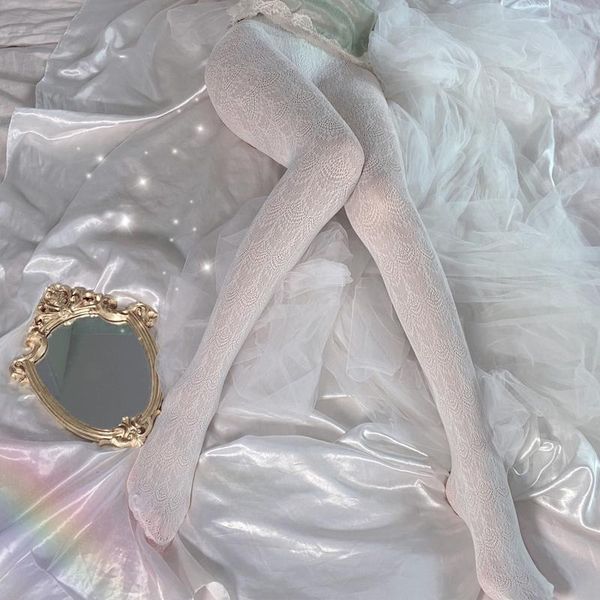 socks & hosiery women hollowed out lace mesh stockings bottomed pantyhose japanese retro accessories phoenix tail white black classic t, Black;white
socks & hosiery women hollowed out lace mesh stockings bottomed pantyhose japanese retro accessories phoenix tail white black classic t, Black;white