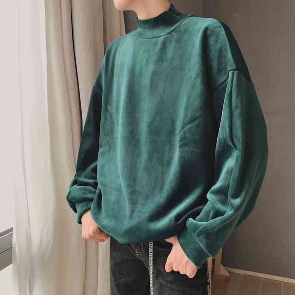men's hoodies & sweatshirts fashion thicken velvet fabric coats high collar pullovers loose casual brand 4 color size m-xl t2b6, Black
men's hoodies & sweatshirts fashion thicken velvet fabric coats high collar pullovers loose casual brand 4 color size m-xl t2b6, Black
