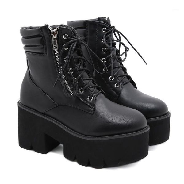 boots spring women ankle autumn fashion slip-on heel zipper block high casual shoes big size1, Black
boots spring women ankle autumn fashion slip-on heel zipper block high casual shoes big size1, Black