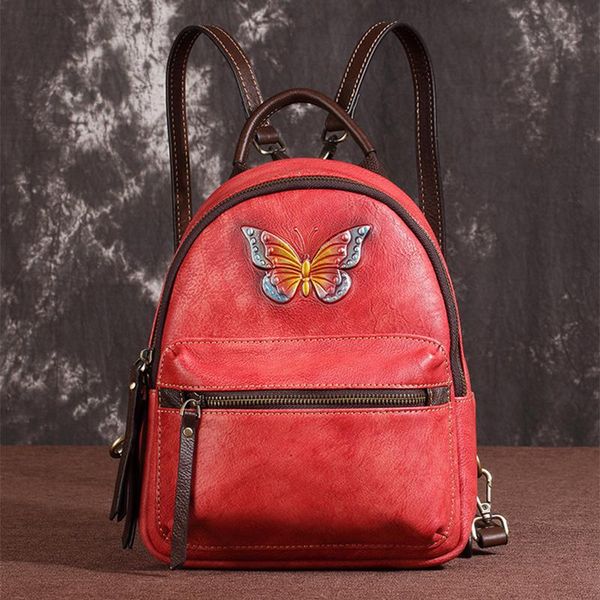 backpack red color women genuine leather cow ladies bags female vintage animal shape zipper backpacks
backpack red color women genuine leather cow ladies bags female vintage animal shape zipper backpacks