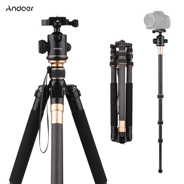 andoer 160cm/63in portable pography tripod monopod stand carbon fiber 360° rotatable ball head 12kg/26lbs load capacity tripods
andoer 160cm/63in portable pography tripod monopod stand carbon fiber 360° rotatable ball head 12kg/26lbs load capacity tripods