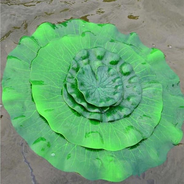 (5 pcs/lot) green lotus leaves real touch artificial eva water lily floating pool flowers for home garden decoration decorative & wreaths
(5 pcs/lot) green lotus leaves real touch artificial eva water lily floating pool flowers for home garden decoration decorative & wreaths