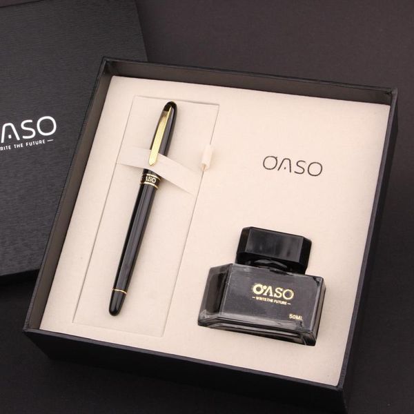 fountain pens high-end oaso pen bottle ink gift set 0.38mm extra fine nib financial with box office school supplies
fountain pens high-end oaso pen bottle ink gift set 0.38mm extra fine nib financial with box office school supplies