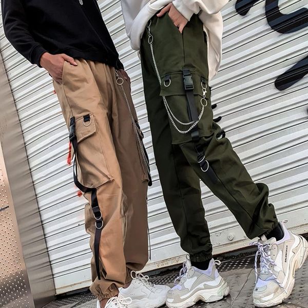 women's pants & capris 2021 harajuku cargo women high waist loose pockets womens korean streetwear hip hop trousers pantalon mujer, Black;white
women's pants & capris 2021 harajuku cargo women high waist loose pockets womens korean streetwear hip hop trousers pantalon mujer, Black;white