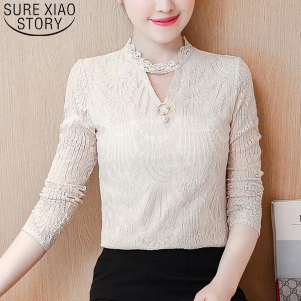 women's blouses & shirts autumn 2021 casual lace women long sleeve v-neck hollow slim elegant clothing versatile 6150 50, White
women's blouses & shirts autumn 2021 casual lace women long sleeve v-neck hollow slim elegant clothing versatile 6150 50, White