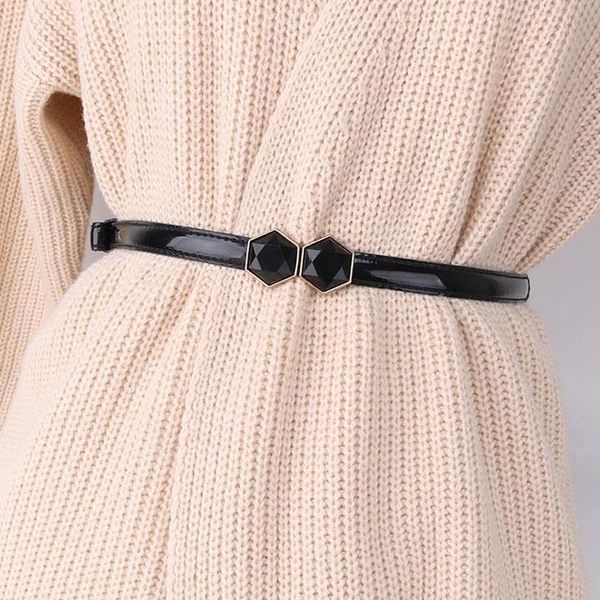 belts fashion leather thin belt for women designer waist strap female dress jeans all-match decoration waistband, Black;brown
belts fashion leather thin belt for women designer waist strap female dress jeans all-match decoration waistband, Black;brown