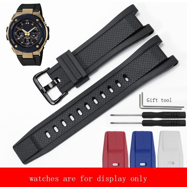 watch bands soft rubber silicone watchband black white red blue strap special interface replacement belt for gst300 b100 400 s310 bracelet, Black;brown
watch bands soft rubber silicone watchband black white red blue strap special interface replacement belt for gst300 b100 400 s310 bracelet, Black;brown