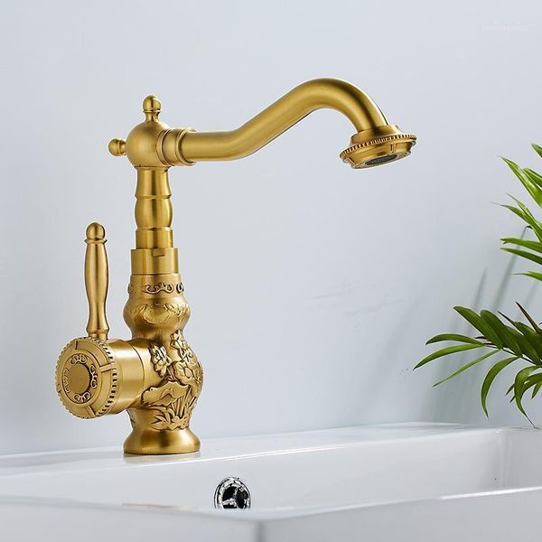 brass kitchen faucet antique water tap mixer retro carving basin cold and artistic taps single handle bathroom sink faucets1
brass kitchen faucet antique water tap mixer retro carving basin cold and artistic taps single handle bathroom sink faucets1