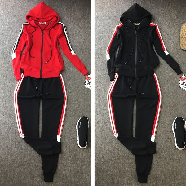tracksuits fashion sport suit early autumn leisure cotton sportswear high end women's two piece loose big size, Gray
tracksuits fashion sport suit early autumn leisure cotton sportswear high end women's two piece loose big size, Gray