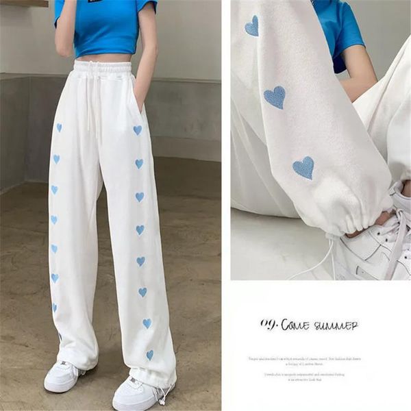 women's pants & capris dailou fashion high waist straight trousers women casual korean loose elthtic pantalones style joggers female, Black;white
women's pants & capris dailou fashion high waist straight trousers women casual korean loose elthtic pantalones style joggers female, Black;white