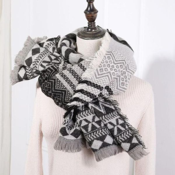 scarves women geometrical with raw edges ladies girls capes warm soft rectangle shawls jacquard wraps female long winter scarf, Blue;gray
scarves women geometrical with raw edges ladies girls capes warm soft rectangle shawls jacquard wraps female long winter scarf, Blue;gray