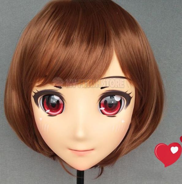 party masks (lanmei-03)female sweet girl resin half head kigurumi crossdress cosplay japanese anime role lolita doll mask with eyes and wig
party masks (lanmei-03)female sweet girl resin half head kigurumi crossdress cosplay japanese anime role lolita doll mask with eyes and wig