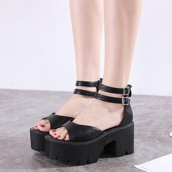 8cm block heel punk gladiator sandals black high heels 2021 fashion platform womans ladies shoes drop ship
8cm block heel punk gladiator sandals black high heels 2021 fashion platform womans ladies shoes drop ship