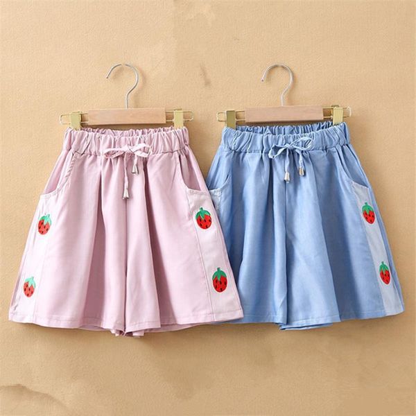 shorts children's 2021 summer girls skirt pants loose outer wear solid color hakama with embroidery decoration, Black
shorts children's 2021 summer girls skirt pants loose outer wear solid color hakama with embroidery decoration, Black