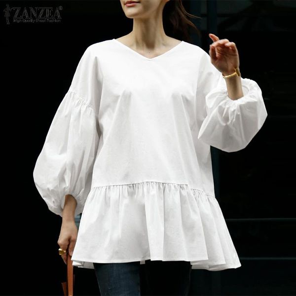 women's blouses & shirts women vintage blouse 2022 summer patchwork bandage casual solid puff sleeve loose tunic ladies a-line bl, White
women's blouses & shirts women vintage blouse 2022 summer patchwork bandage casual solid puff sleeve loose tunic ladies a-line bl, White