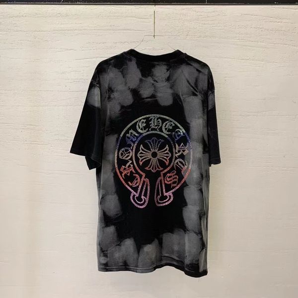 crosin 2021 summer women's new fashion brand cross iron drill tie dye medium length loose short sleeve t-shirt, White
crosin 2021 summer women's new fashion brand cross iron drill tie dye medium length loose short sleeve t-shirt, White