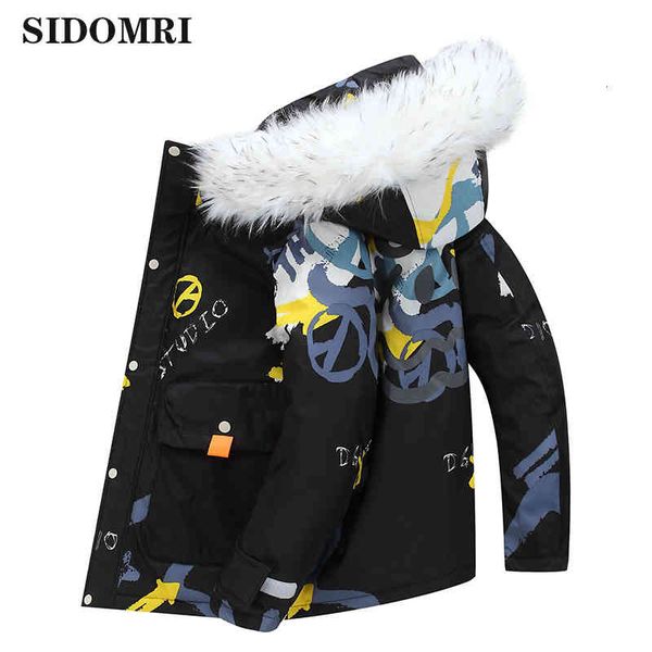2021 men's short down jacket winter trend hooded coat couple's new thickened warm snow skiing graffiti brand casual, Black
2021 men's short down jacket winter trend hooded coat couple's new thickened warm snow skiing graffiti brand casual, Black