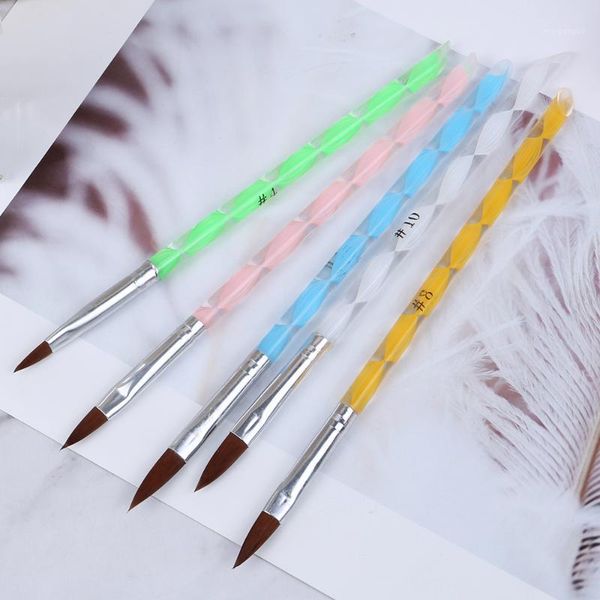 5pcs/lot nail art brush professional painting pen brushes colorful acrylic handle uv gel drawing tool set1
5pcs/lot nail art brush professional painting pen brushes colorful acrylic handle uv gel drawing tool set1