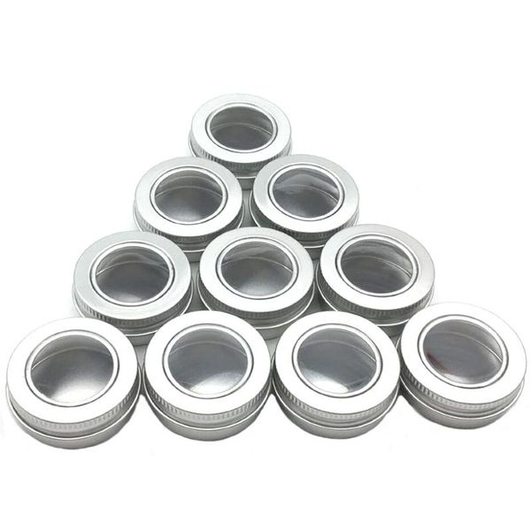 storage bottles & jars 50pcs 15ml nail art accessories box aluminum with clear window empty cosmetic metal tin containers packaging
storage bottles & jars 50pcs 15ml nail art accessories box aluminum with clear window empty cosmetic metal tin containers packaging