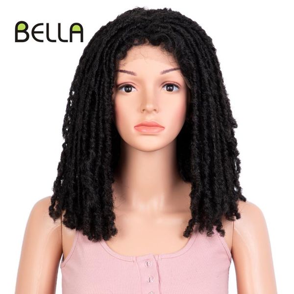 synthetic wigs bella dreadlock hair wig short lace 14inch braiding crochet twist for black women men afro curly cosplay
synthetic wigs bella dreadlock hair wig short lace 14inch braiding crochet twist for black women men afro curly cosplay