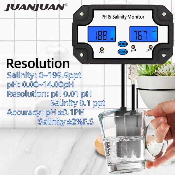 meters ph-2685 ph salinity meter & monitor 2 in 1 for aquarium pool spa seawater horticultural water quality tester 30% off
meters ph-2685 ph salinity meter & monitor 2 in 1 for aquarium pool spa seawater horticultural water quality tester 30% off